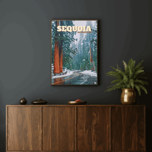 Affiche "SEQUOIA NATIONAL PARK"