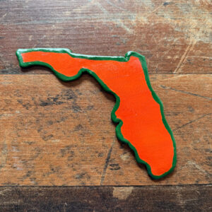 Floride - Carte en argile